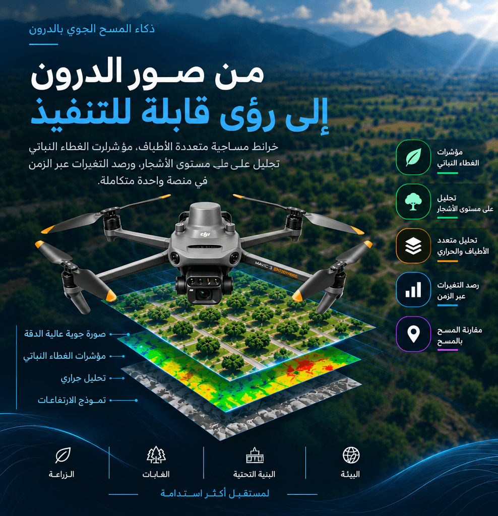 من صور الدرون
إلى رؤى قابلة للتنفيذ
